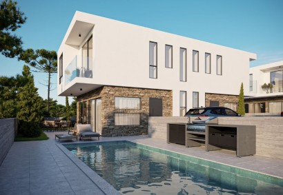 Kissonerga, Paphos Полуотдельный Дом На продажу | SO11790